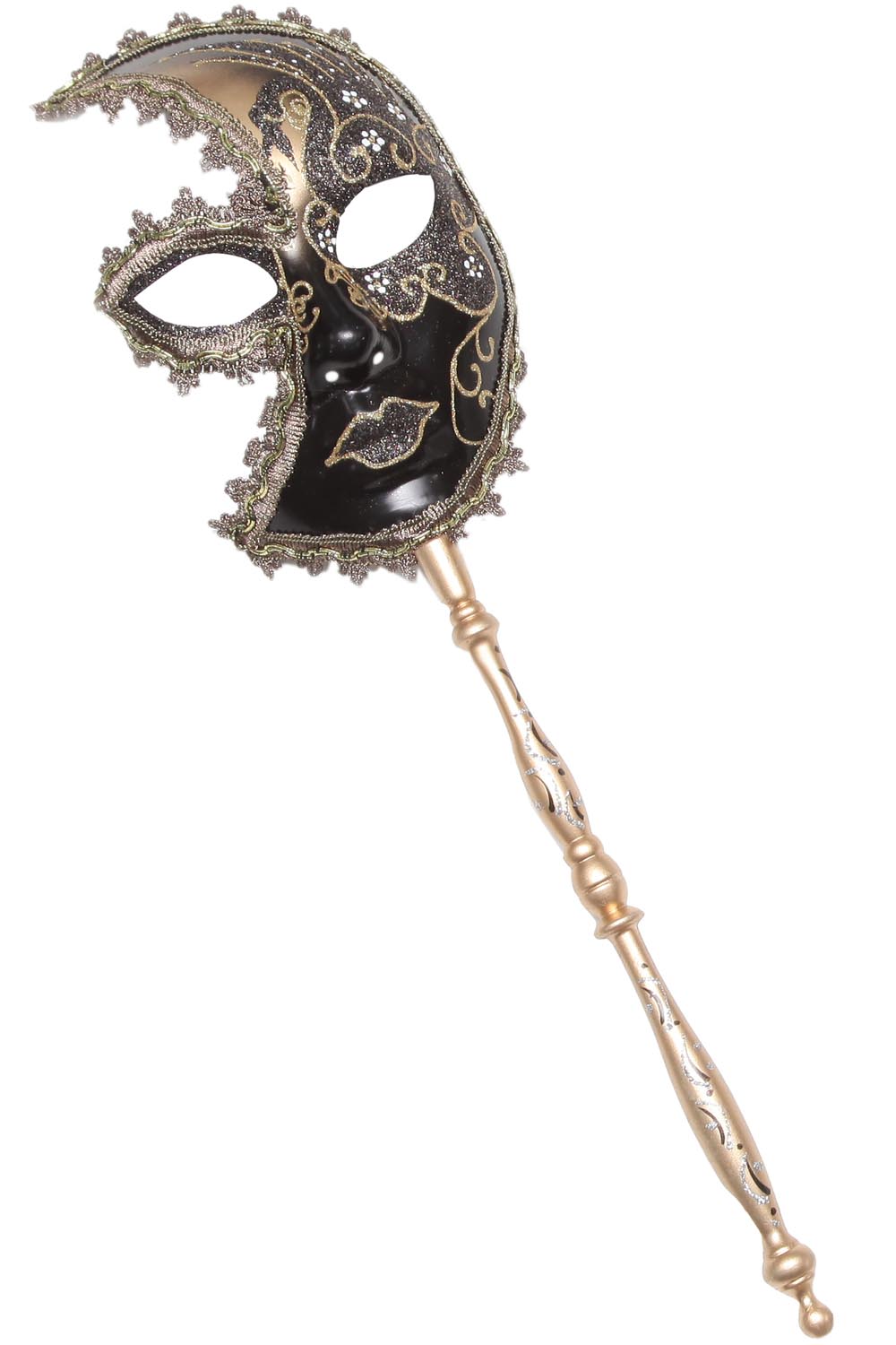 MASCHERA DOMINO NERO